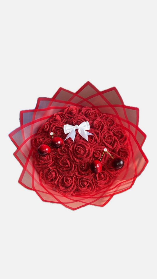 Kunstblumenstrauß Blumenstrauß / Rosen / Bouquets / Blumen / Künstliche Blume, M-Diamant von M-Diamant