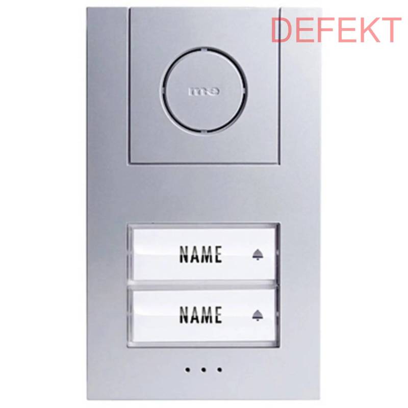 D-Ware M E Modern Electronics Vistus Ad Alu 4020 Türsprechanlage Defektware Siehe Text von M-E modern electronics