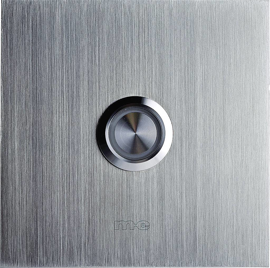 M E Modern Electronics 41012 Klingelplatte Beleuchtet 1fach Silber 8 24 V Ac/Dc/ B-Ware M E Modern Electronics 41012 Klingelplatte Beleuchtet 1fach Silber 8 24 V Ac/Dc/ B-Ware von M-E modern electronics