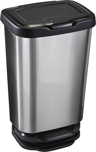 M-Home 10.8106.1.0.04 JIVE Treteimer, Kunststoff, Carbon-Effekt von M-Home
