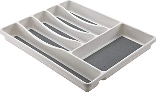 M-Home | Besteckkasten für Küchenschublade / 6 Fächer | Kunststoff | weiß | 40,5 x 34,5 x 4,5 cm | Space System I | PLS262 M-Home | Besteckkasten für Küchenschublade / 6 Fächer | Kunststoff | weiß | 40,5 x 34,5 x 4,5 cm | Space System I | PLS262 von M-Home