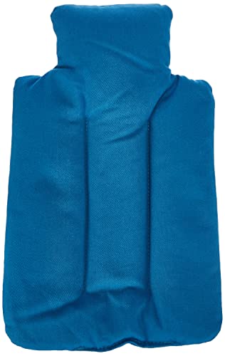 M-Home Wärmflasche, Baumwolle, Blau, 29 x 18 x 1,5 cm von M-Home