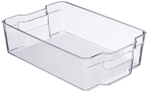Mondex pls272 – 00 Aufbewahrungsbox für Kühlschrank Kunststoff transparent, Kunststoff, durchsichtig, 6 L von M-Home