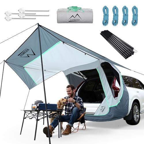 Stangen enthalten SUV Heckklappenzelt mit DREI Seiten Markise Schatten & Durchlässigkeit Moskitonetz, Schrägheck Camping Sunproof Auto Zelt, Universal SUV Winddicht Auto Camping Ausrüstung Zelt Stangen enthalten SUV Heckklappenzelt mit DREI Seiten Markise Schatten & Durchlässigkeit Moskitonetz, Schrägheck Camping Sunproof Auto Zelt, Universal SUV Winddicht Auto Camping Ausrüstung Zelt von M KARMATER
