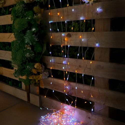 M Ledme - 3 x 2 m USB LED Lichterkette Außen Lichterkette RGB Farbwechsel IP65 Wasserdicht Ideal für Terrasse Garten LM2965 von M Ledme