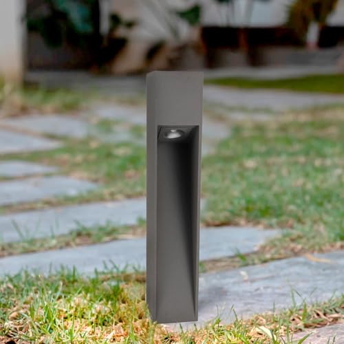 M Ledme - Cora Plus LED Scheinwerfer Grau CCT Licht Wasserdicht IP65 für Garten, Terrasse, Eingangsbereich und Patio von M Ledme