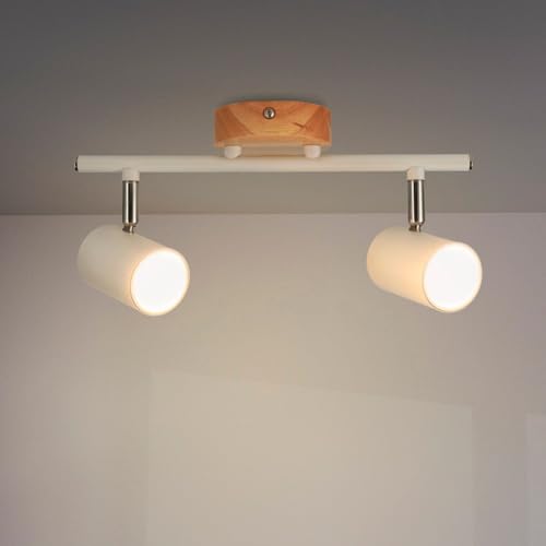 M Ledme Deckenleuchte Serie Wood, 2 x Gu10 Leuchtmittel, für den trockenen Innenbereich IP20, Leuchtmittel nicht im Lieferumfang enthalten, anwendbar für Badezimmer, Wohnzimmer, Schlafzimmer und Küche M Ledme Deckenleuchte Serie Wood, 2 x Gu10 Leuchtmittel, für den trockenen Innenbereich IP20, Leuchtmittel nicht im Lieferumfang enthalten, anwendbar für Badezimmer, Wohnzimmer, Schlafzimmer und Küche von M Ledme