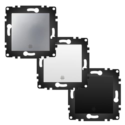 WESA - Standard Crossing Wall Switch, einfache Installation mit einer Auswahl an verschiedenen Designs. von M Ledme