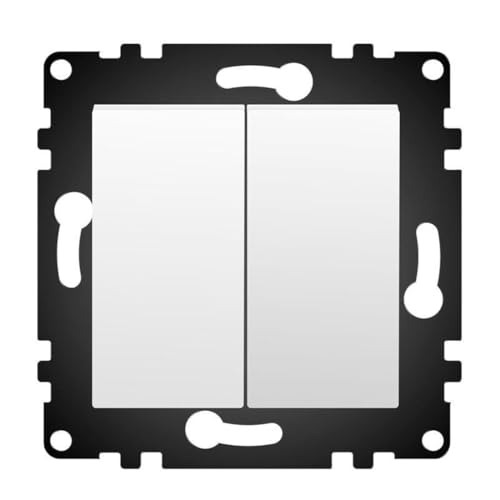 WESA - Standard-Einzel-Doppel-Wandschalter, einfache Installation mit einer Auswahl an verschiedenen Designs WESA - Standard-Einzel-Doppel-Wandschalter, einfache Installation mit einer Auswahl an verschiedenen Designs von M Ledme