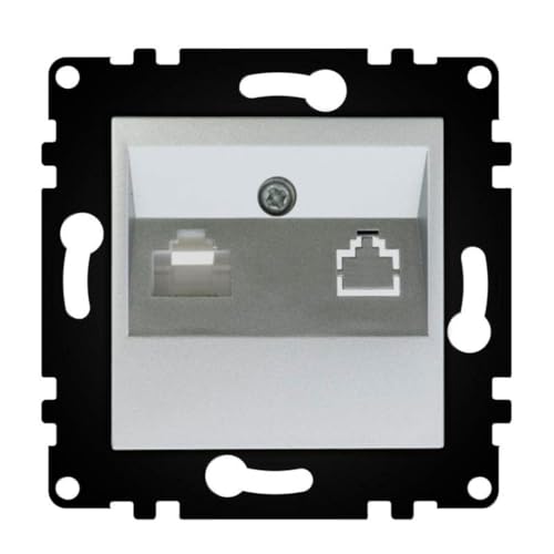WESA - Standard-Internet-Wandsteckdose, einfache Installation mit einer Auswahl an verschiedenen Designs. WESA - Standard-Internet-Wandsteckdose, einfache Installation mit einer Auswahl an verschiedenen Designs. von M Ledme