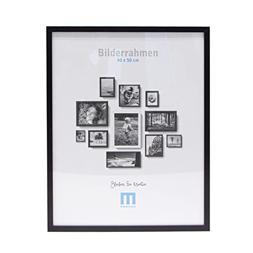 Zeitlos, moderner Bilderrahmen aus MDF, schwarz für 40x50 cm kleine Fotos und Bilder. Inkl. Acrylglasschutz. Er eignet sich als Tisch-Aufsteller und für die Wand, im Hochformat oder Querformat. Zeitlos, moderner Bilderrahmen aus MDF, schwarz für 40x50 cm kleine Fotos und Bilder. Inkl. Acrylglasschutz. Er eignet sich als Tisch-Aufsteller und für die Wand, im Hochformat oder Querformat. von M MERCEO