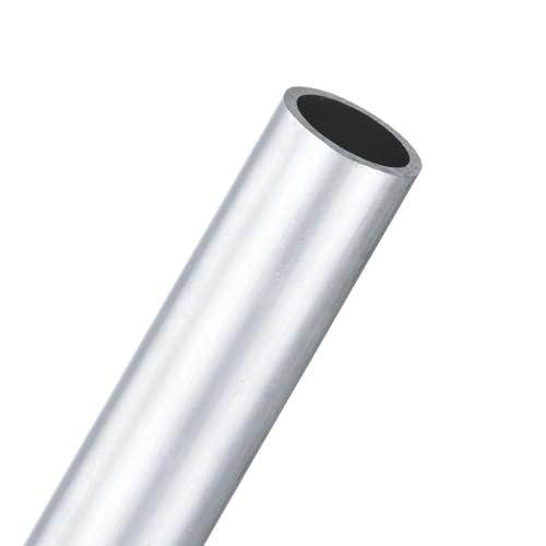 M METERXITY 1-Pack 100mm 6063 Aluminium Rundrohr, 18mm ID 22mm OD Nahtloses Aluminiumrohr für Bau/Maschinenbau/DIY-Basteln, Metallgerades Rohr [0,71"x0,87"x4"] von M METERXITY