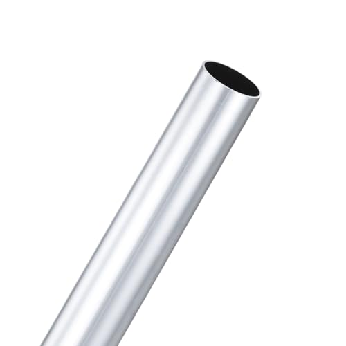 M METERXITY 1-Pack 300mm 6063 Aluminium Rundrohr, 27mm ID 29mm OD Nahtloses Aluminiumrohr für Bau/Maschinenbau/DIY-Basteln, Metallgerades Rohr [1,06"x1,14"x12"] von M METERXITY