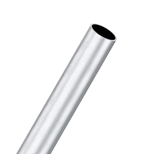 M METERXITY 1-Pack 300mm 6063 Aluminium Rundrohr, 27mm ID 30mm OD Nahtloses Aluminiumrohr für Bau/Maschinenbau/DIY-Basteln, Metallgerades Rohr [1,06"x1,18"x12"] von M METERXITY