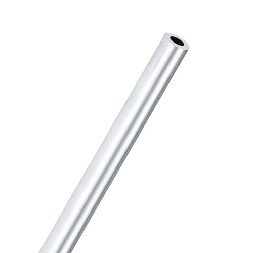 M METERXITY 1 Stück 300mm 6063 Aluminium Rundrohr, 10mm ID 16mm OD Nahtloses Aluminiumrohr für Bau/Maschinenbau/DIY-Basteln, Metallgerades Rohr [0,39"x0,63"x12"] von M METERXITY