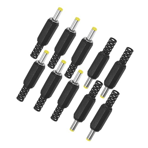 M METERXITY 10er-Pack DC-Männliche Stecker, 4,0x1,7mm Reiner Kupferkern Barrel-Stecker für Laptop/CCTV-Sicherheitskameras/Beleuchtungs-Netzteil-Stecker DC-Adapter Löten Stecker Stromersatz M METERXITY 10er-Pack DC-Männliche Stecker, 4,0x1,7mm Reiner Kupferkern Barrel-Stecker für Laptop/CCTV-Sicherheitskameras/Beleuchtungs-Netzteil-Stecker DC-Adapter Löten Stecker Stromersatz von M METERXITY