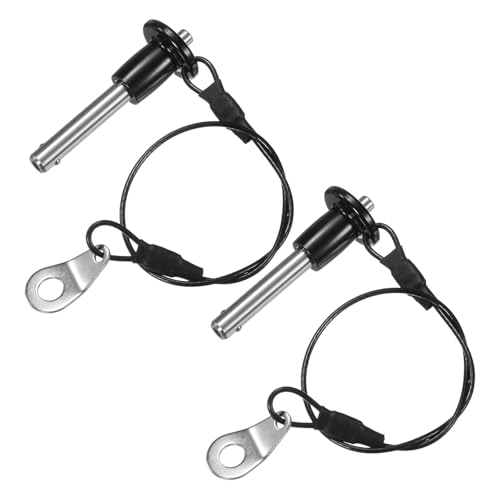 M METERXITY 2 Stück Kugelsperrstifte 6mm Durchmesser 25mm Verwendungslänge Knopfgriff Schnellspannstift M METERXITY 2 Stück Kugelsperrstifte 6mm Durchmesser 25mm Verwendungslänge Knopfgriff Schnellspannstift von M METERXITY