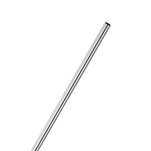 M METERXITY 250mm 304 Edelstahlrohr, 4mm Außendurchmesser 0,4mm Wandstärke Nahtloses Edelstahlrohr für Bau/Maschinenbau/DIY-Basteln, Metallgerades Rohr [0,16x0,02x10IN] von M METERXITY