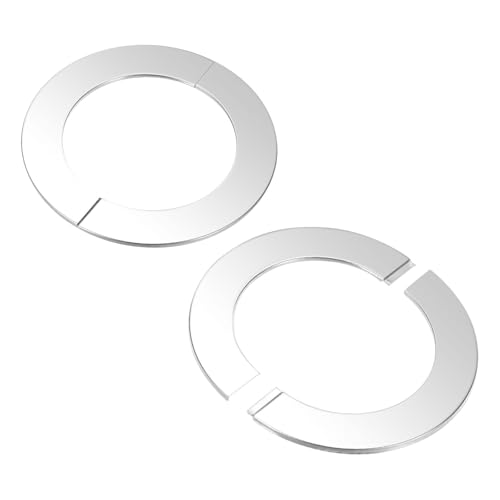 M METERXITY 2er-Pack Wand-Split-Flansch, für 3,9 Zoll/100 mm Außendurchmesser Rohr 304 Edelstahl Runde Selbstklebende Abdeckplatten für Wasserrohr/Armatur M METERXITY 2er-Pack Wand-Split-Flansch, für 3,9 Zoll/100 mm Außendurchmesser Rohr 304 Edelstahl Runde Selbstklebende Abdeckplatten für Wasserrohr/Armatur von M METERXITY