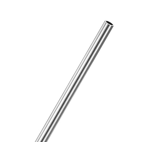 M METERXITY 300mm 304 Edelstahlrohr, 10mm Außendurchmesser 1,5mm Wandstärke Nahtloses Edelstahlrohr für Bau/Maschinenbau/DIY-Basteln, Metallgerades Rohr [10x0.06x12IN] von M METERXITY