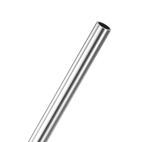 M METERXITY 300mm 304 Edelstahlrohr, 14mm Außendurchmesser 1,5mm Wandstärke Nahtloses Edelstahlrohr für Bau/Maschinenbau/DIY-Basteln, Metallgerades Rohr [14x0.06x12IN] von M METERXITY