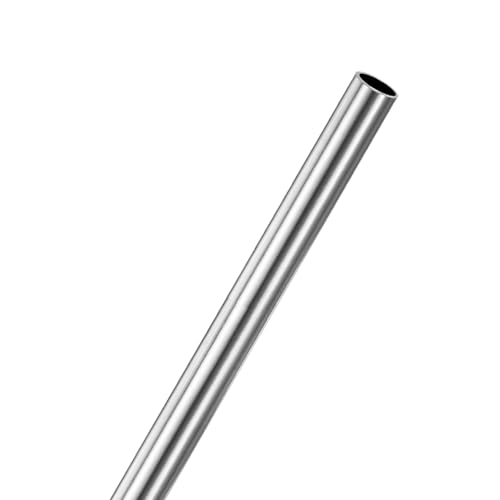 M METERXITY 300mm 304 Edelstahlrohr, 16mm Außendurchmesser 2mm Wandstärke Nahtloses Edelstahlrohr für Bau/Maschinenbau/DIY-Basteln, Metallgerades Rohr [16x0.08x12IN] von M METERXITY