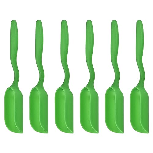 M METERXITY 6 Pack Gartening Schaufel Spoons - Digging Loosening Transplanting und Cultivation Anwendung Garten/Innere Balcony Planting (5.7 x 1 Grün) von M METERXITY