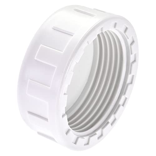 M METERXITY PVC Rohr Stopfen - Garten Leitung Verbinden Dichtung und Korrosion Widerstand Anwendung für Draußen/Schwimmbad/Wasser Heizgerät (G1-1/4 Weiß) von M METERXITY
