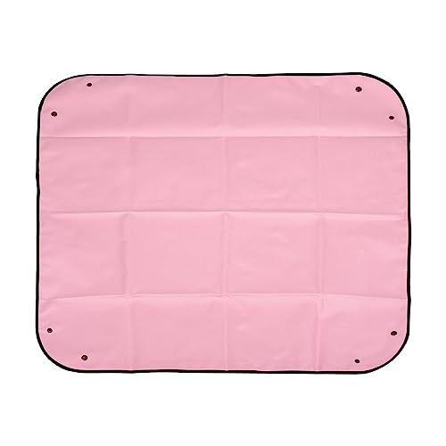 M METERXITY Quadratische wasserdichte Pflanzen Umtopf Matte – Hält Tische und Böden Sauber Anwendbar für Innen/Täglich Hause Pflanzen (39" Rosa) von M METERXITY