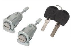 M MODECAR - 2 x Türschloss mit Schlüssel - Schließzylinder Links und Rechts - Kompatibel mit VW Bora, kompatibel mit Golf IV und anderen Modellen - Numer OE 604837167, 604837168 M MODECAR - 2 x Türschloss mit Schlüssel - Schließzylinder Links und Rechts - Kompatibel mit VW Bora, kompatibel mit Golf IV und anderen Modellen - Numer OE 604837167, 604837168 von M MODECAR