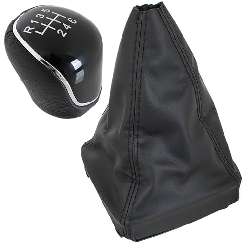 M MODECAR - Kompatibel mit Ford Mondeo IV 07-15 6-Gang-Schaltknauf + Schaltsack 2 Stk. SET für 1798600, 7G9R-7217-CKD, M MODECAR - Kompatibel mit Ford Mondeo IV 07-15 6-Gang-Schaltknauf + Schaltsack 2 Stk. SET für 1798600, 7G9R-7217-CKD, von M MODECAR