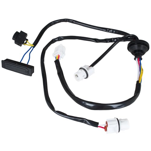 M MODECAR - Kompatibel mit Nissan X-Trail T31 ab 2007 – Heckklappengriff Mikroschalter mit Kabelbaum für 25380-JG01A, 25380JG01A, 25380 JG01A, von M MODECAR