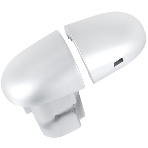 M MODECAR - Kompatibel mit Renault Scenic II 03-09 Abdeckung für äußeren Türgriff SILBER OHNE LOCH links + rechts 2 Stück SET für 8200036411, von M MODECAR