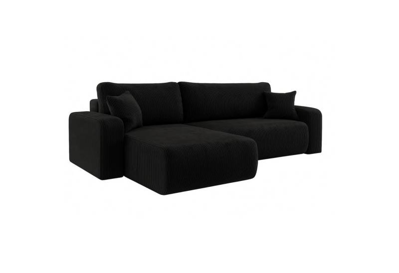 M-Punkt24 Ecksofa LYON, mit Bettfunktion – Feiner Cord Stoff – HR Schaum RG30 – Rundes Design – Universell rechts & links stellbar M-Punkt24 Ecksofa LYON, mit Bettfunktion – Feiner Cord Stoff – HR Schaum RG30 – Rundes Design – Universell rechts & links stellbar von M-Punkt24