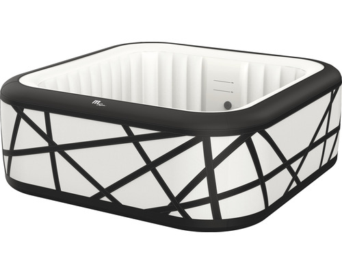 B-Ware M Spa Aufblasbarer Whirlpool Soho Plug & Play Mit Filtersystem Outdoorpool Pool von M Spa