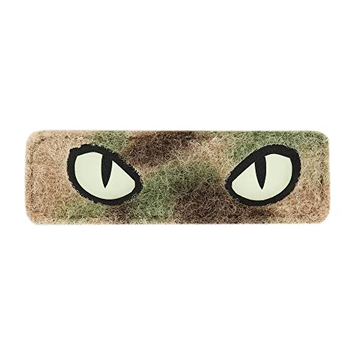 M-Tac Cat Eyes Soft Patch - Tactical Moral Patch for Military Gear - Army Combat Hook and Loop Patches (Multicam/GID) von M-Tac