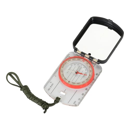 M-Tac Kartografie Kompass mit Spiegel & Lineal – Transparenter Orientierungs-Kompass für Outdoor, Militär, Wandern, Survival & Navigation, Olive M-Tac Kartografie Kompass mit Spiegel & Lineal – Transparenter Orientierungs-Kompass für Outdoor, Militär, Wandern, Survival & Navigation, Olive von M-Tac