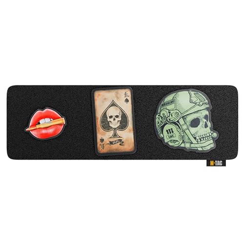 M-Tac Magnetisches taktisches Patchboard – Display-Panel-Halter mit Schlaufenoberfläche, Organizer für Militär, Armee, Kampf, Moral, Patches mit Hakenverschlüssen, Emblemen und Patches für Westen, von M-Tac