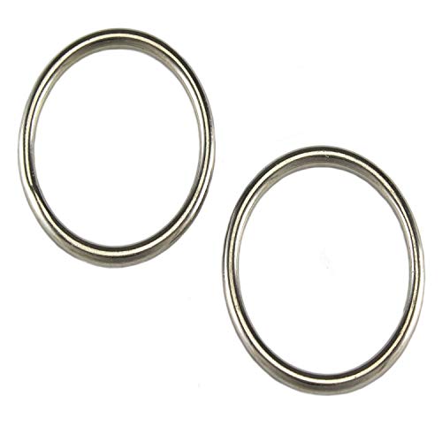 2 Rundringe 6 x 35mm Edelstahl Niro VA Rundring O Ring Ringe von M-Teile-Store