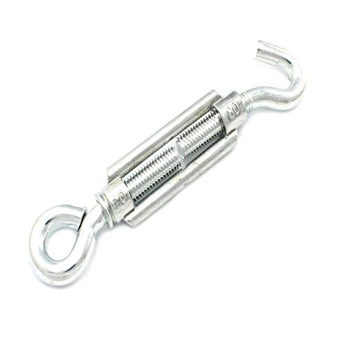 2 Stück Spannschloss M8 x 70 Haken/Öse Drahtseilspanner Seilspanner Spannschraube Spanner 2 Stück Spannschloss M8 x 70 Haken/Öse Drahtseilspanner Seilspanner Spannschraube Spanner von M-Teile-Store