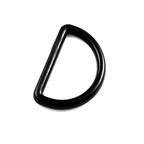 50 Kunststoff D-Ringe 20mm Halbringe D-Ring Kunststoffhalbring von M-Teile-Store