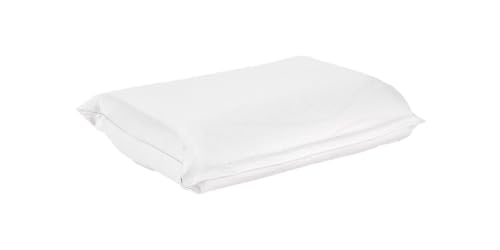 M line | Pillow You | 2X Kissenbezug - Feuchtigkeitsableitender Stoff Elastisch Kopfkissenbezug - Weiß - 60 x 38 cm von M LINE