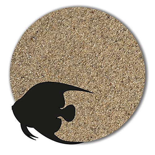 Müller GmbH - Aquarium Sand/Aquarium Kies - 25 KG - 0,3 - 0,8mm - Natur - Deutsche Premiumqualität von Anbobo