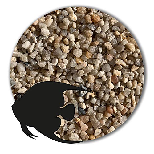 Müller GmbH - Aquarium Sand/Aquarium Kies - 25 KG - 2,0 - 3,15mm - Natur - Deutsche Premiumqualität von Anbobo