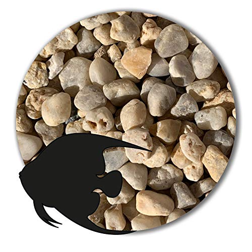 Müller GmbH - Aquarium Sand/Aquarium Kies - 25 KG - 8,0 - 16,0mm - Natur - Deutsche Premiumqualität von Anbobo