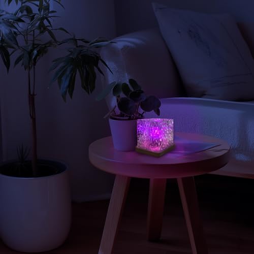 M mimotec - LED Farb-Touch-Lampe | RGB Farbwechsel | Fernbedienung | USB-Kabel | LED-Beleuchtung ideal für dekorative und Tischbeleuchtung Modell LM9212 von M mimotec