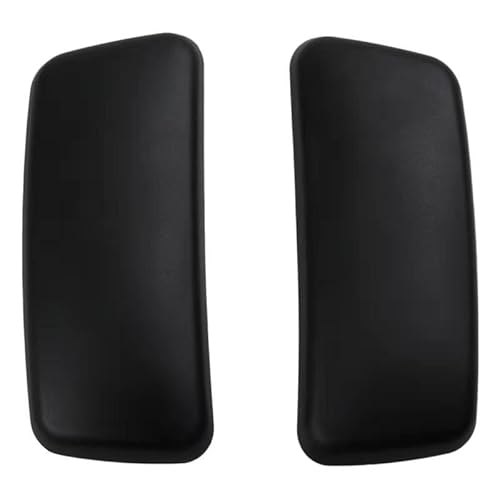 New Arm Pads Caps Replacement for Haworth Zody Office Chair 1 Pair Black/Gray (Black) von M-on