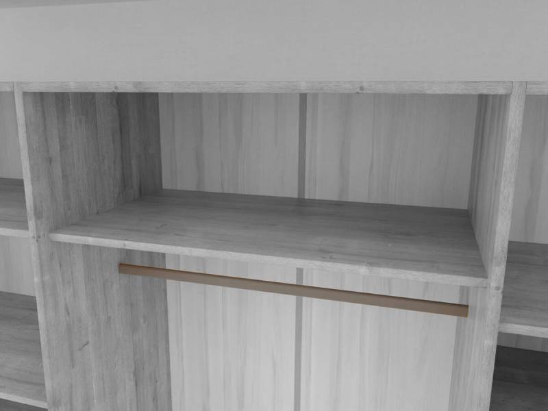 M&H Kleiderschrank Kleiderstange von M & H