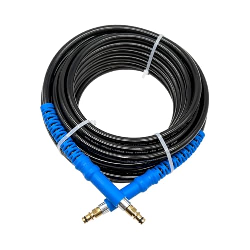 10 Meter M&M Smartek Hochdruckschlauch geeignet für Kärcher Hochdruckreiniger K2 K3 K4 K5 K6 K7 Home Garden Serie 2008 mit Click Quick Connect Stecksystem wie 2.641-721.0 (Blau) von M&M Smartek