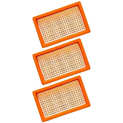 3x Flachfaltenfilter | für Kärcher Mehrzwecksauger + Nass-/ Trockensauger | MV4 + MV5 + MV6 + WD4 + WD5 + WD6 | wie 2.863-005.0 WD 4-6 und MV 4-6 von M&M Smartek